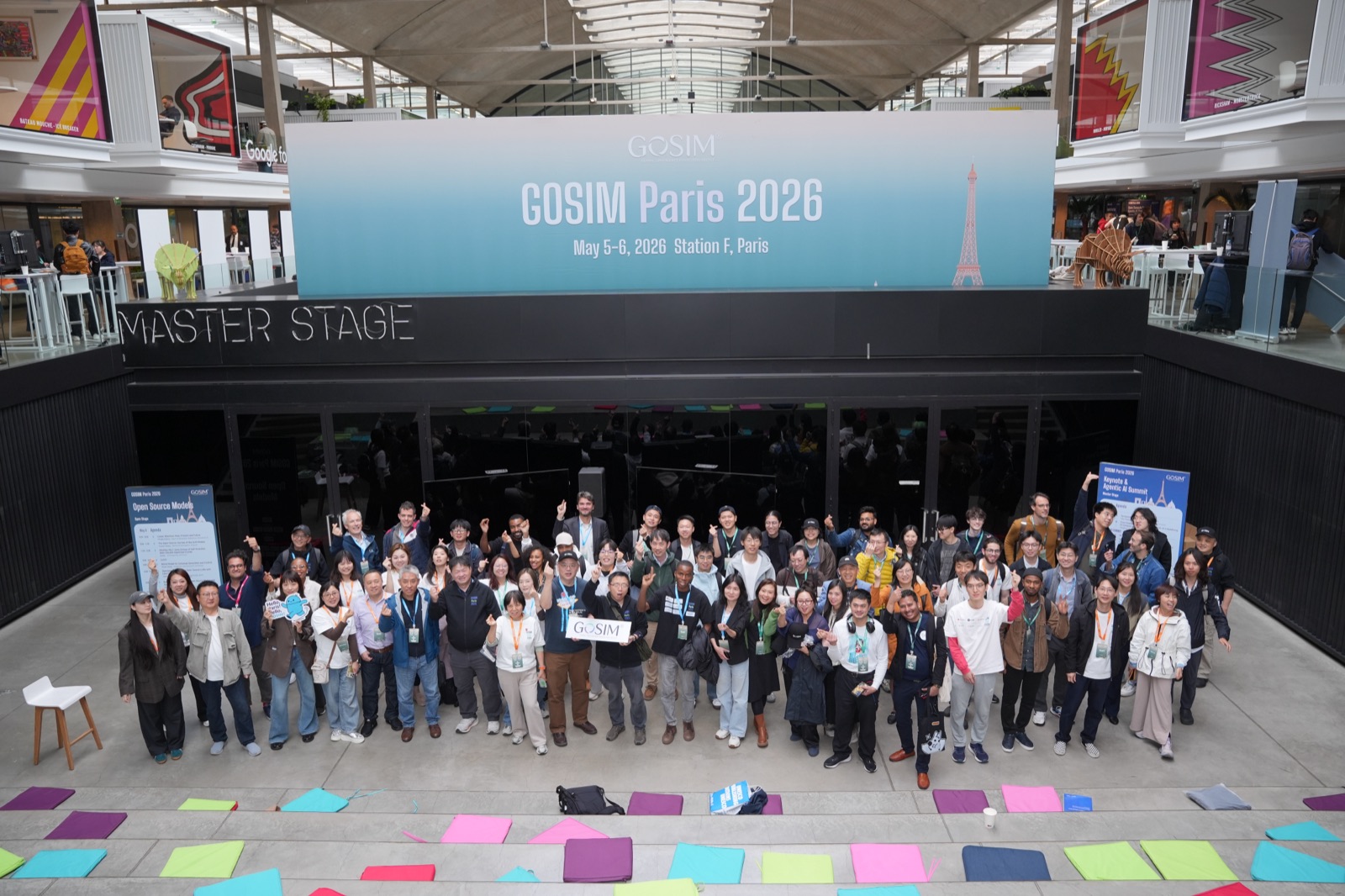 GOSIM 巴黎 2026 活动照片